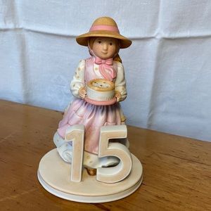 Holly Hobbie birthday collection vintage figurine